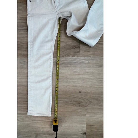 Crewcuts Slim Size 10 - Adjustable elastic waist - Cream Colored Jeans - NWT - Picture 7 of 9